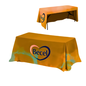 custom 4 ft table throw