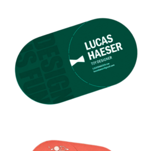 Oval Business Cards