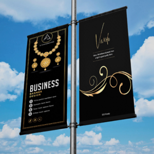 same day pole banner printing NYC