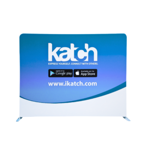 straight tension fabric display