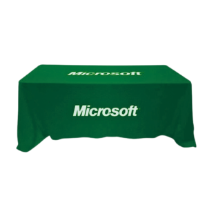 trade show table throws