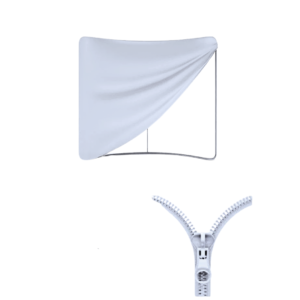 velcro fabric pop up